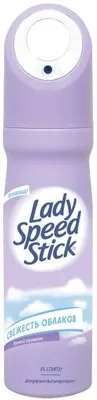Lady Speed Stick Дезодорант-антиперспирант Свежесть облаков балл. аэроз. 150 мл
