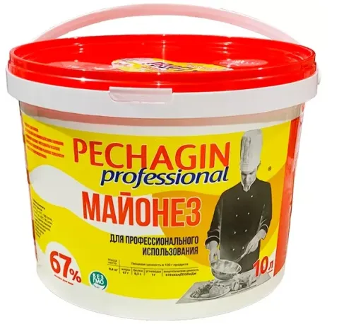 Майонез PECHAGIN PROFESSIONAL 67% 10 л