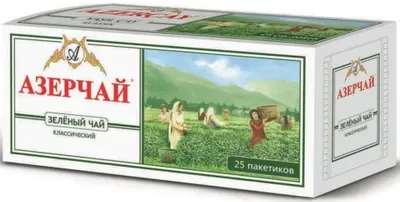 Чай зеленый АЗЕРЧАЙ "Классический" 25 &times; 2 г