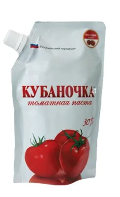 Паста томатная КУБАНОЧКА 200 г мягкая упаковка