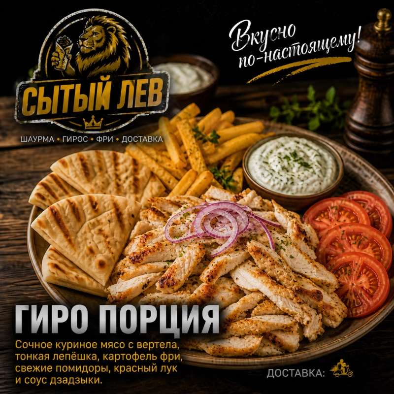 Гирос порция Большая ИП Купреев