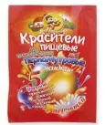 Красители пищевые ПЕРЦОВ жидкие для пасхальных яиц 5 цветов + перчатки 15 г