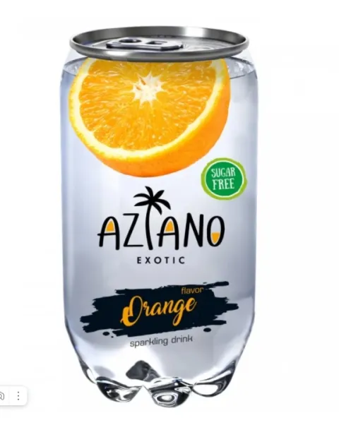 Напиток AZIANO "Orange" газированный 350 мл