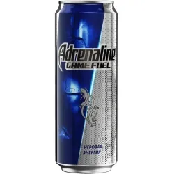 Напиток энергетический ADRENALINE Rush "Game Fuel" игровая энергия 0.5 л