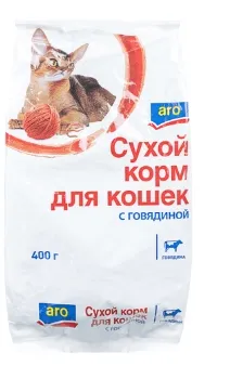ARO для кошек  с говядиной 400 г