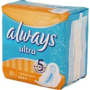 Прокладки гигиенические Always Ultra normal plus уп. индив.1 пак. ПЭ10