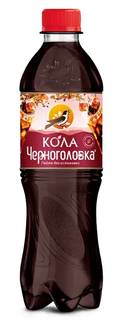 Напиток ЧЕРНОГОЛОВКА "Кола" сильногазированный 0.5 л