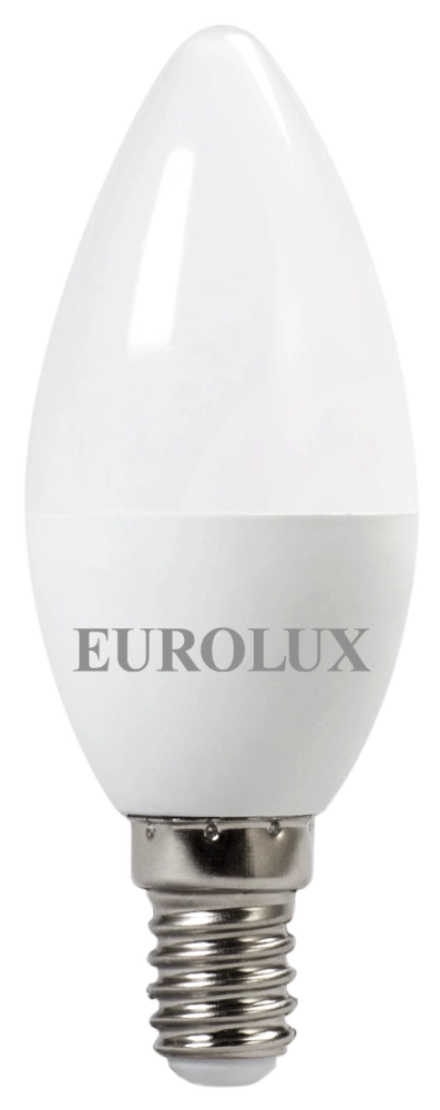 Лампа EUROLUX светодиодная свеча 6Вт E14