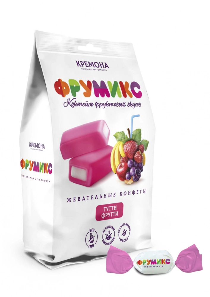 Фрумикс жевательные конфеты тутти-фрутти 150 г