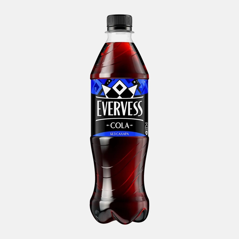 Напиток EVERVESS "Кола Zero Sugar" газированный 500 мл