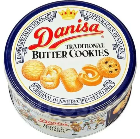 Печенье DANISA "Butter Cookies" сдобное 200 г