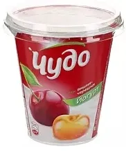 Йогурт ЧУДО вишня-черешня 290 г 2%