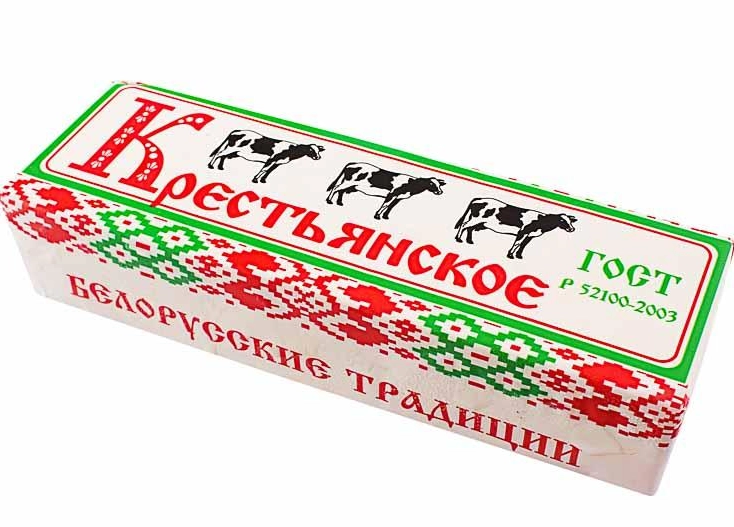 Спред растительно-жировой БЕЛОРУССКИЕ ТРАДИЦИИ "Крестьянское" 450 г 60%