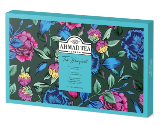 Чайный набор AHMAD TEA "Чайный букет" 8 вкусов 40 пакетиков