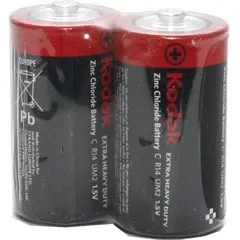 Батарейка KODAK Super Heavy Duty C солевая 2 шт.