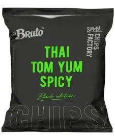 Чипсы BRUTO со вкусом "Том ям" 80 г