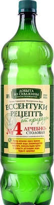 Вода питьевая РЕЦЕПТ ОТ ПРИРОДЫ ЕССЕНСКАЯ №4 "Нагутская-4"  газированная 1.45 л