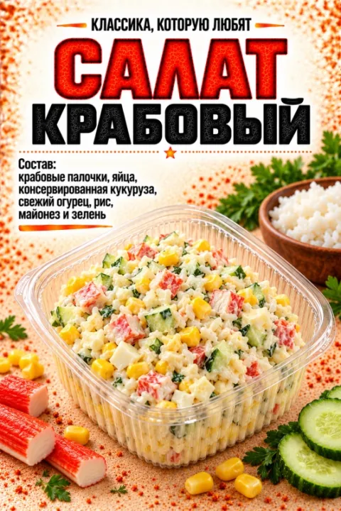 Салат "Крабовый" ИП Купреев