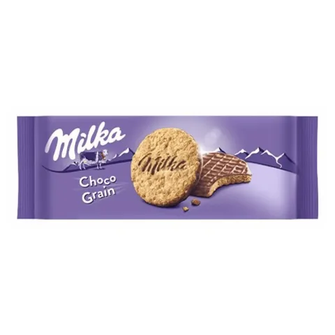 Печенье MILKA "Choko Grain" овсяное в молочном шоколаде 126 г