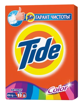 Порошок стиральный TIDE Color для автоматической стирки 450 г