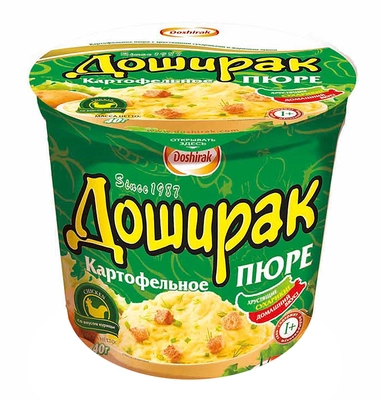 Пюре картофельное быстрого приготовления ДОШИРАК со вкусом курицы 40 г