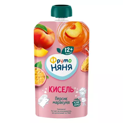 130Г КИСЕЛЬ ФРУТОНЯНЯ ПЕРСИК/МАРАКУЙЯ