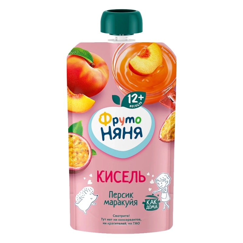 130Г КИСЕЛЬ ФРУТОНЯНЯ ПЕРСИК/МАРАКУЙЯ