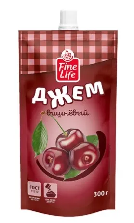 Джем FINE LIFE вишневый 300 г
