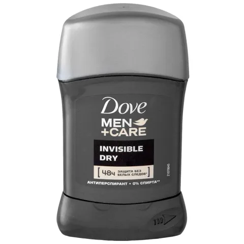 Дезодорант-антиперспирант DOVE "Men Invisible dry" стик 50 мл