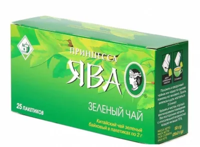 Чай зеленый ПРИНЦЕССА ЯВА 25 &times; 2 г