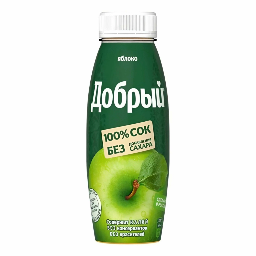 Сок ДОБРЫЙ яблоко 0,3 л