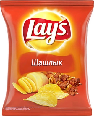 Чипсы LAY'S шашлык 150 г