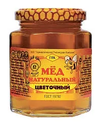 Мед цветочный натуральный 250 г