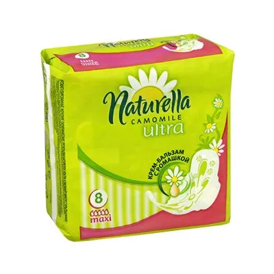 Прокладки гигиенические NATURELLA "Camomile Ultra Maxi" 8 шт