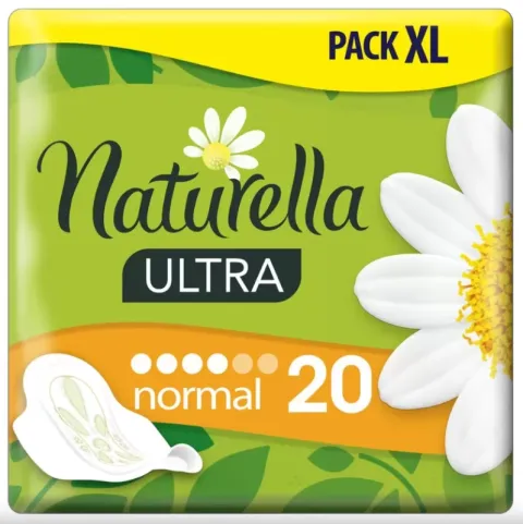 Прокладки гигиенические NATURELLA Прокладки гигиенические NATURELLA "Camomile ultra normal" 20 шт