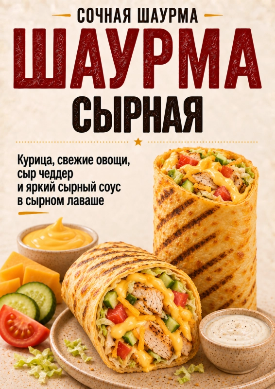 Шаурма сырная ИП Купреев