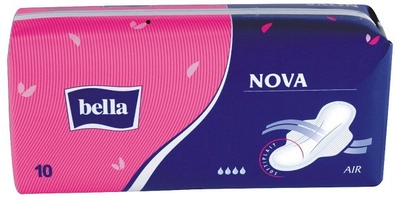 Прокладки гигиенические Bella Nova maxi air softiplait упаковка 10 шт