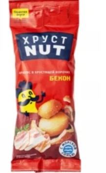 Арахис ХРУСNUT в хрустящей корочке со вкусом бекона 50 г