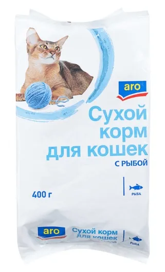 ARO для кошек с рыбой 400 г