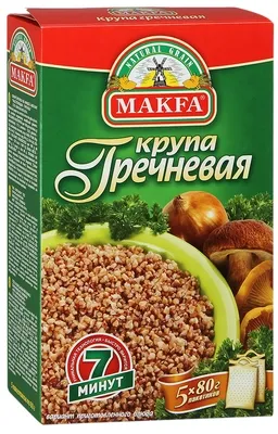 Крупа МАКФА гречневая в пакетиках 5 &times; 80 г