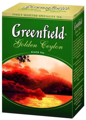 Чай черный GREENFIELD "Golden Ceylon" 100 г