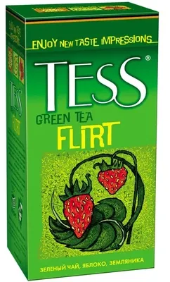 Чай зеленый TESS "Flirt" 25 &times; 1,5 г