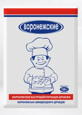 Дрожжи ВОРОНЕЖСКИЕ сухие быстродействующие 100 г