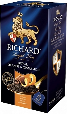 Чай черный RICHARD Апельсин/корица 25п