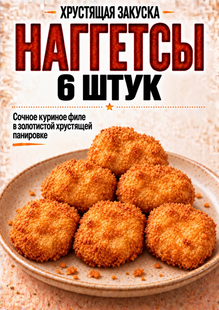 Наггетсы, 6 шт