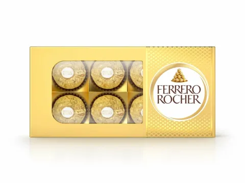 Конфеты FERRERO ROCHER 75 г Конфеты FERRERO ROCHER 75 г