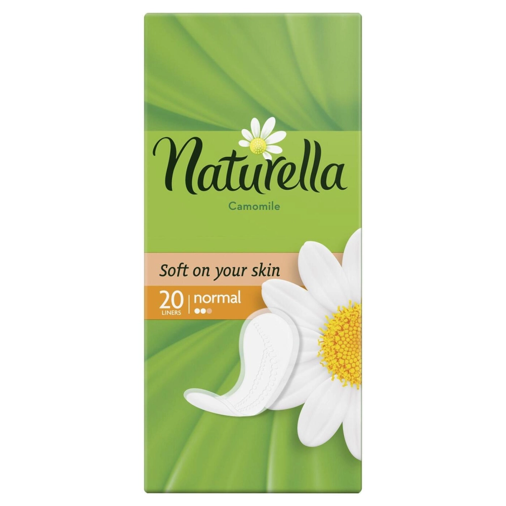Прокладки гигиенические NATURELLA "Normal" с ромашкой ежедневные 20 шт