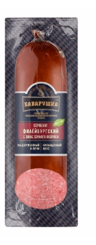 Сервелат СТАРОДВОРЬЕ "Баварушка. Филейбургский" с филе сочного окорока варено-копченый 350 г