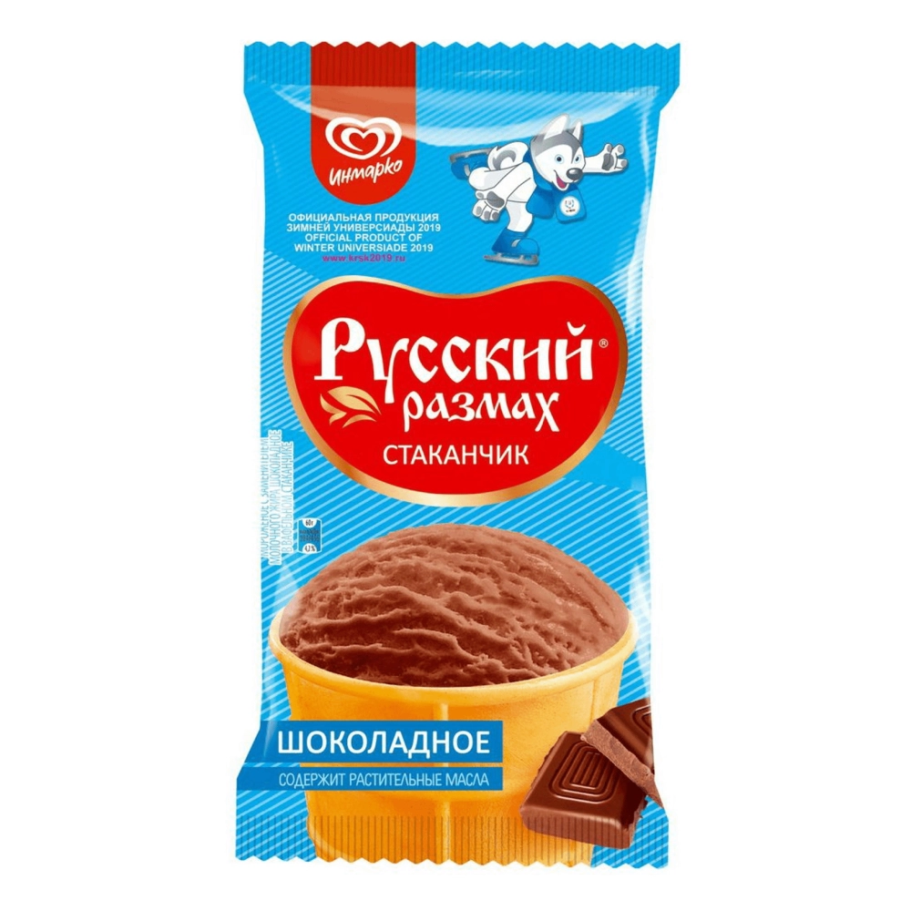 Мороженое ИНМАРКО "Русский Размах" шоколадное 60 г 5,5%