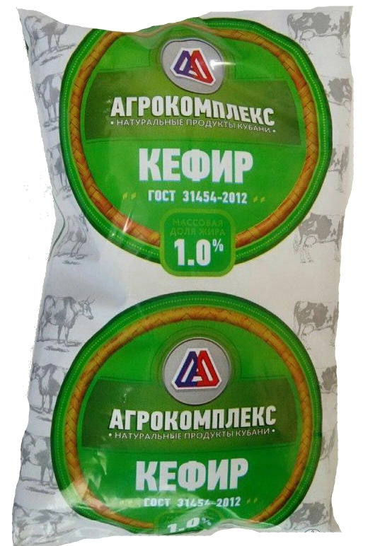 Кефир АГРОКОМПЛЕКС 900 мл 1% ПЭТ Кефир АГРОКОМПЛЕКС 900 мл 1% ПЭТ